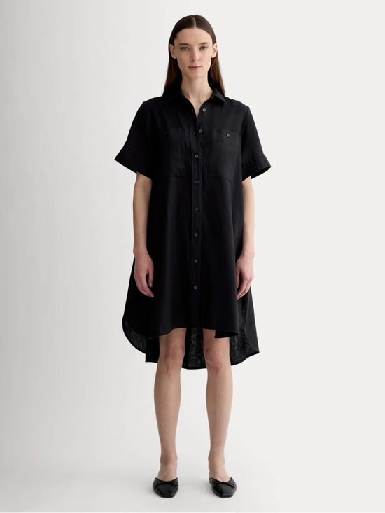 Everlane Dresses & Skirts - Everlane THE DAYTRIPPER DRESS IN LINEN Size L Large